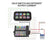 Vehicle Accessory 8 Switch Control System (Blue Backlighting)
