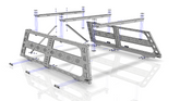 Ford F150 Cab Height Bed Rack (5’6” bed length) | 2004-2022 for Ford F-150