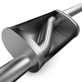 MagnaFlow 2007-2011 Jeep Wrangler 3.8L Street Series Cat-Back Performance Exhaust System 16751