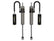 ICON 2023-2025 Ford F-250/F-350 Super Duty 4WD, 4.5” Lift, Front, V.S. 2.5 Aluminum Series Shocks, Remote Reservoir, Pair for Ford Super Duty