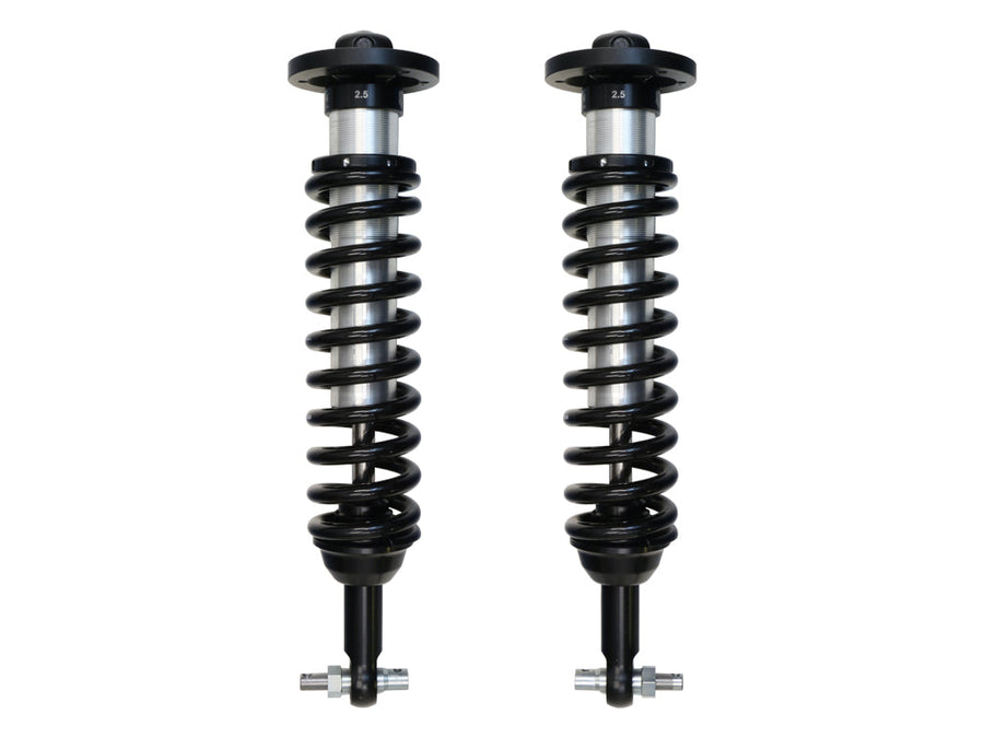 ICON 2014 Ford F-150 2WD, 0-2.63” Lift, Front, V.S. 2.5 Series Coilover Kit, Internal Reservoir for Ford F-150