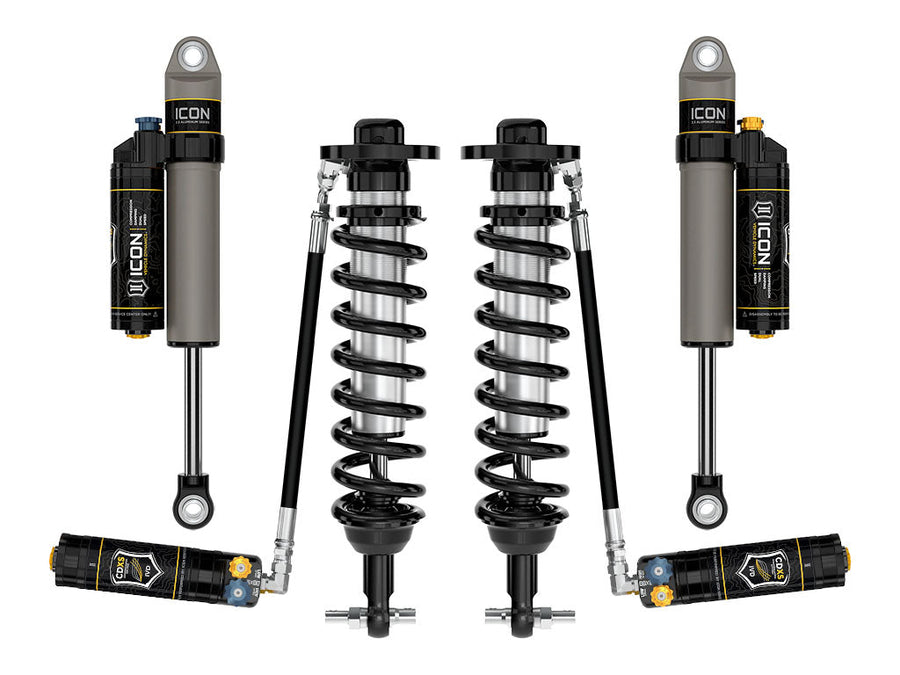 ICON 2021-2025 Ford F-150 4WD, 0-2.75" Lift, Stage 4 Suspension System, CDXS for Ford F-150
