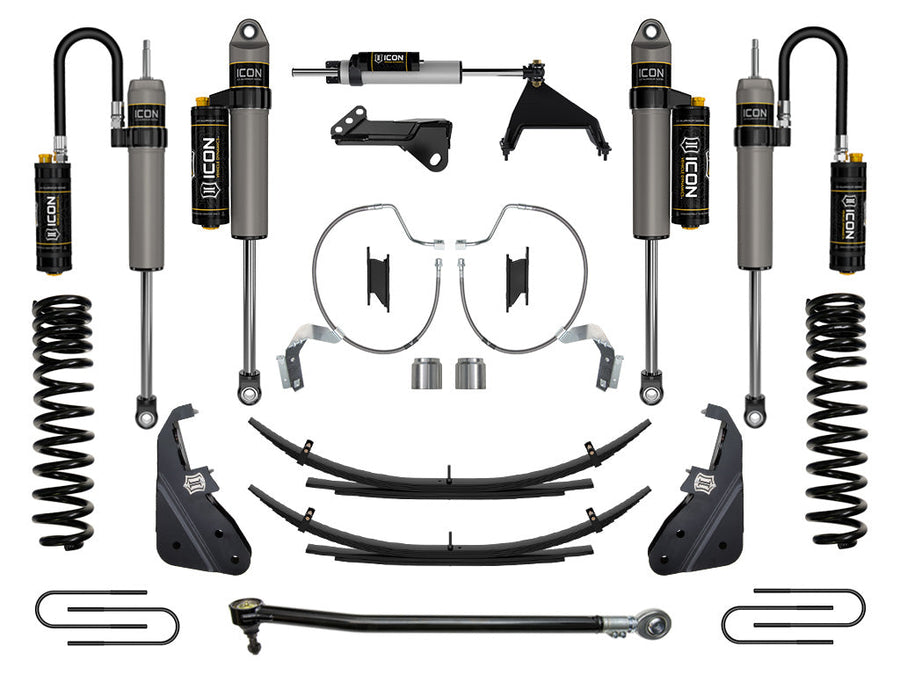ICON 2023-2025 Ford F-250/F-350 Super Duty 4WD, Gas, 4.5" Lift, Stage 5 Suspension System w/ Expansion Packs for Ford Super Duty