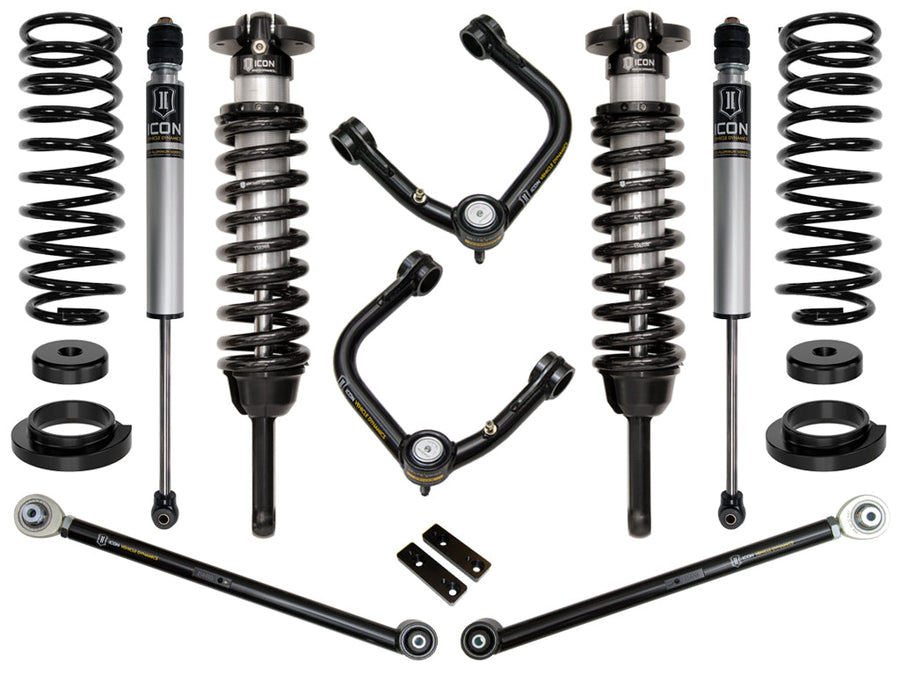 ICON 2003-09 Lexus GX470, 0-3.5" Lift, Stage 3 Suspension System, Tubular UCA for Lexus GX470