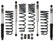 ICON 1991-97 Toyota 80 Series Land Cruiser, 3" Lift, Stage 1 Suspension System for Toyota Land Cruiser