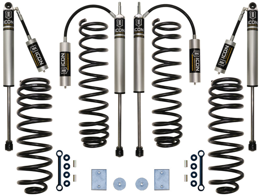 ICON 2007-18 Jeep JK Wrangler, 3" Lift, Stage 2 Suspension System for Jeep Wrangler JK