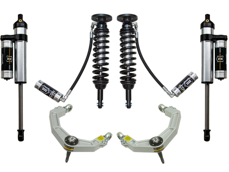 ICON 2009-2013 Ford F-150 2WD, 1.75-2.63" Lift, Stage 3 Suspension System, Billet for Ford F-150