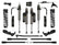 ICON 2023-2025 Ford F-250/F-350 Super Duty 4WD, Gas, 2.5" Lift, Stage 6 Suspension System w/ 4-Link for Ford Super Duty