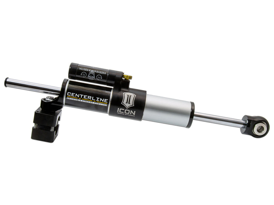 ICON 2020-2023 Jeep Gladiator/2018-2023 Jeep Wrangler JL, Centerline Steering Stabilizer, Adjustable for Jeep Wrangler JL