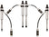 ICON 1991-97 Toyota 80 Series Land Cruiser, 4-6" Lift, Stage 1 Suspension System for Toyota Land Cruiser