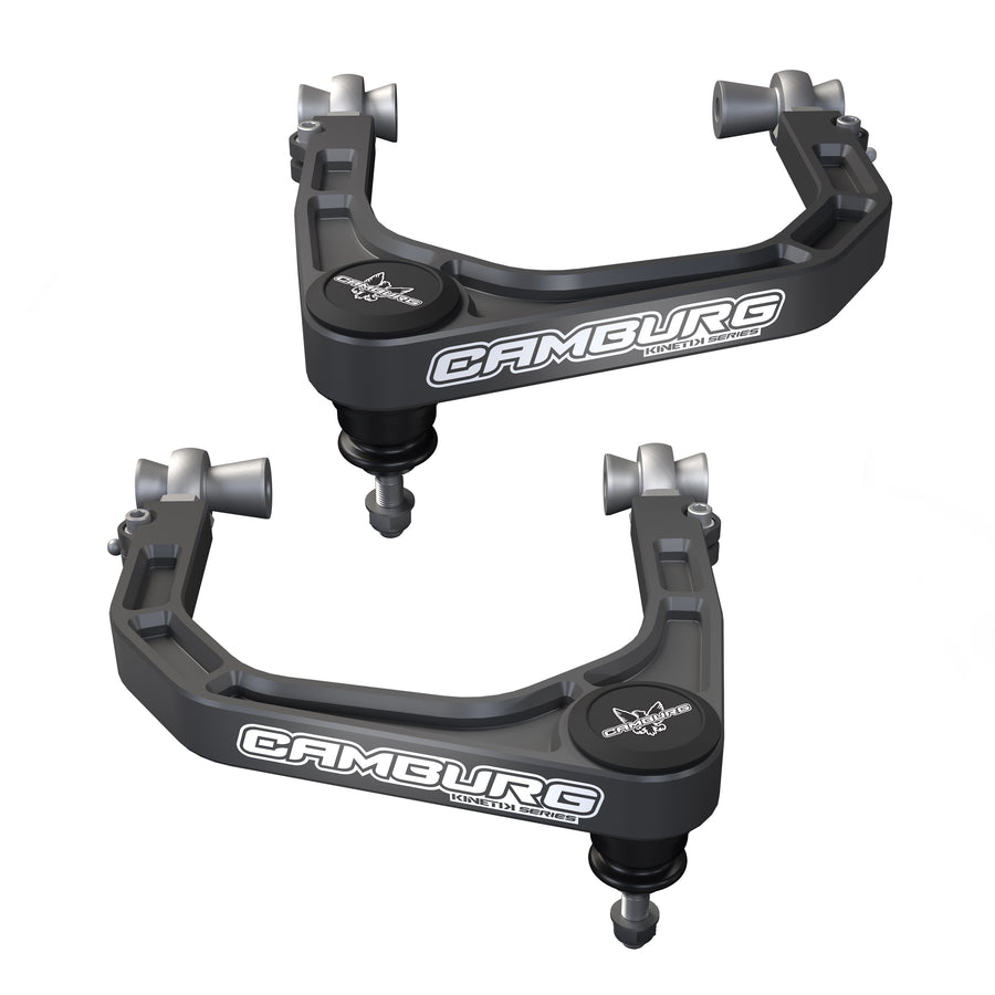 Camburg Ford Bronco Raptor '22-25 KINETIK Performance Billet X-Joint XL Upper Arms (GRAY) for the Ford Raptor, Ford Bronco