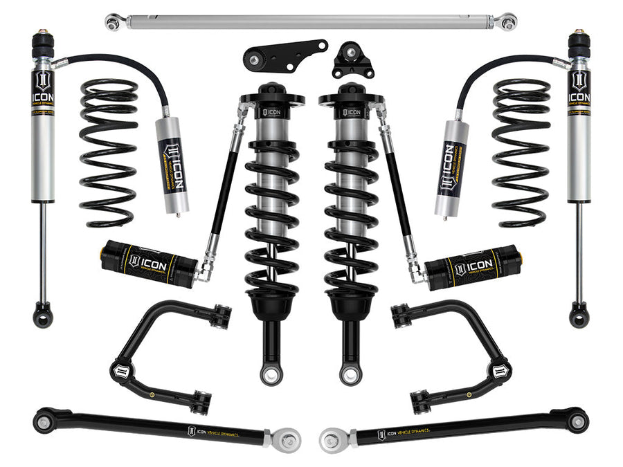 ICON 2025-2026 Toyota 4Runner 4WD, 1.25-3" Lift, Stage 4 Suspension System, Tubular for Toyota 4Runner