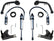 ICON 03-09 4Runner/07-09 FJ Cruiser/05-15 Tacoma Stage 1 S2 Secondary Shock Kit for Toyota Tacoma