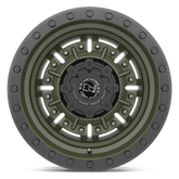 Black Rhino Abrams Olive Drab Green Wheel