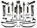 ICON 2023-2025 Ford F-250/F-350 Super Duty 4WD, Diesel, 2.5" Lift, Stage 6 Suspension System w/ 4-Link and Expansion Packs for Ford Super Duty