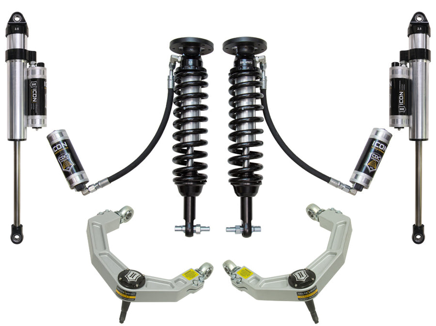 ICON 2015-20 Ford F150 2WD, 1.75-3" Lift, Stage 5 Suspension System, Billet UCA for Ford F-150