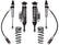 ICON 2008-Up Toyota Land Cruiser, 1.5-3.5" Lift, Stage 2 Suspension System for Toyota Land Cruiser