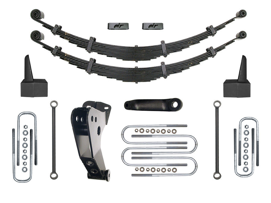 ICON 2000-04 Ford F250/F350, 6" Lift Suspension System, Leaf Spring & Block for Ford Super Duty