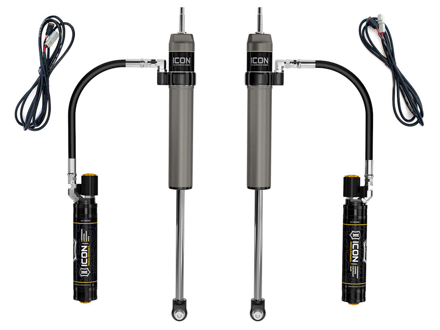 ICON 2010-2024 Toyota 4Runner, 1-3” Lift, Rear V.S. 2.5 Aluminum Series Shocks, Remote Reservoir w/ CDEV, Pair for Toyota 4Runner