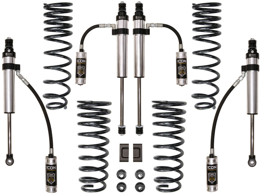 ICON 1991-97 Toyota 80 Series Land Cruiser, 3" Lift, Stage 3 Suspension System for Toyota Land Cruiser