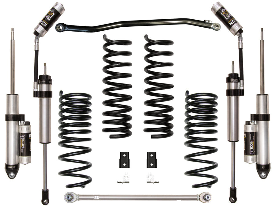 ICON 2014-Up Ram 2500 4WD, 2.5" Lift, Stage 4 Suspension System, Coil Spring for Ram 2500