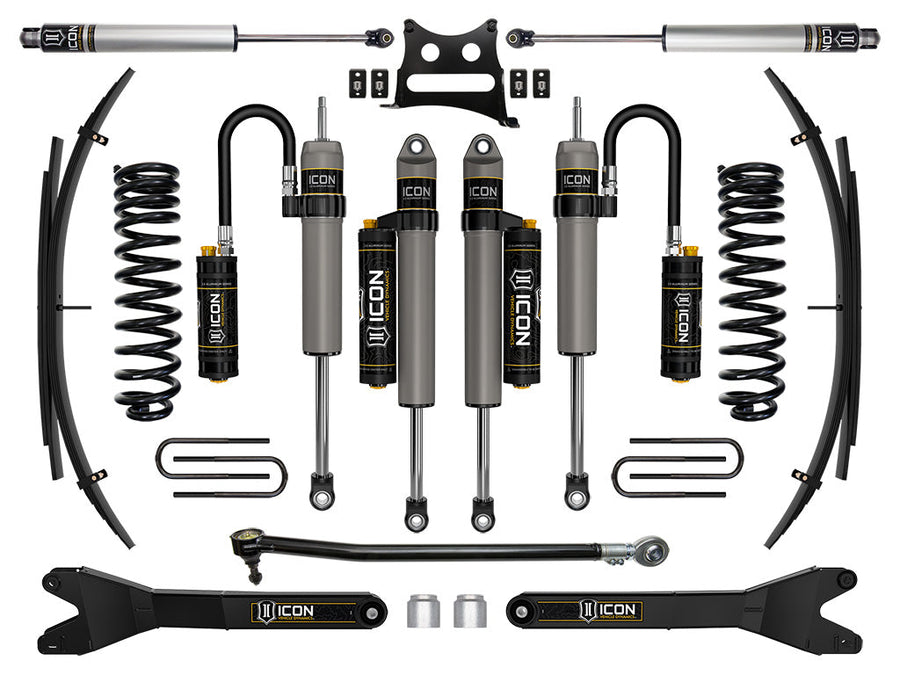 ICON 17-19 Ford F250/F350 4WD, 2.5" Lift, Stage 6 Suspension Sys w/ Leaf Spring for Ford Super Duty