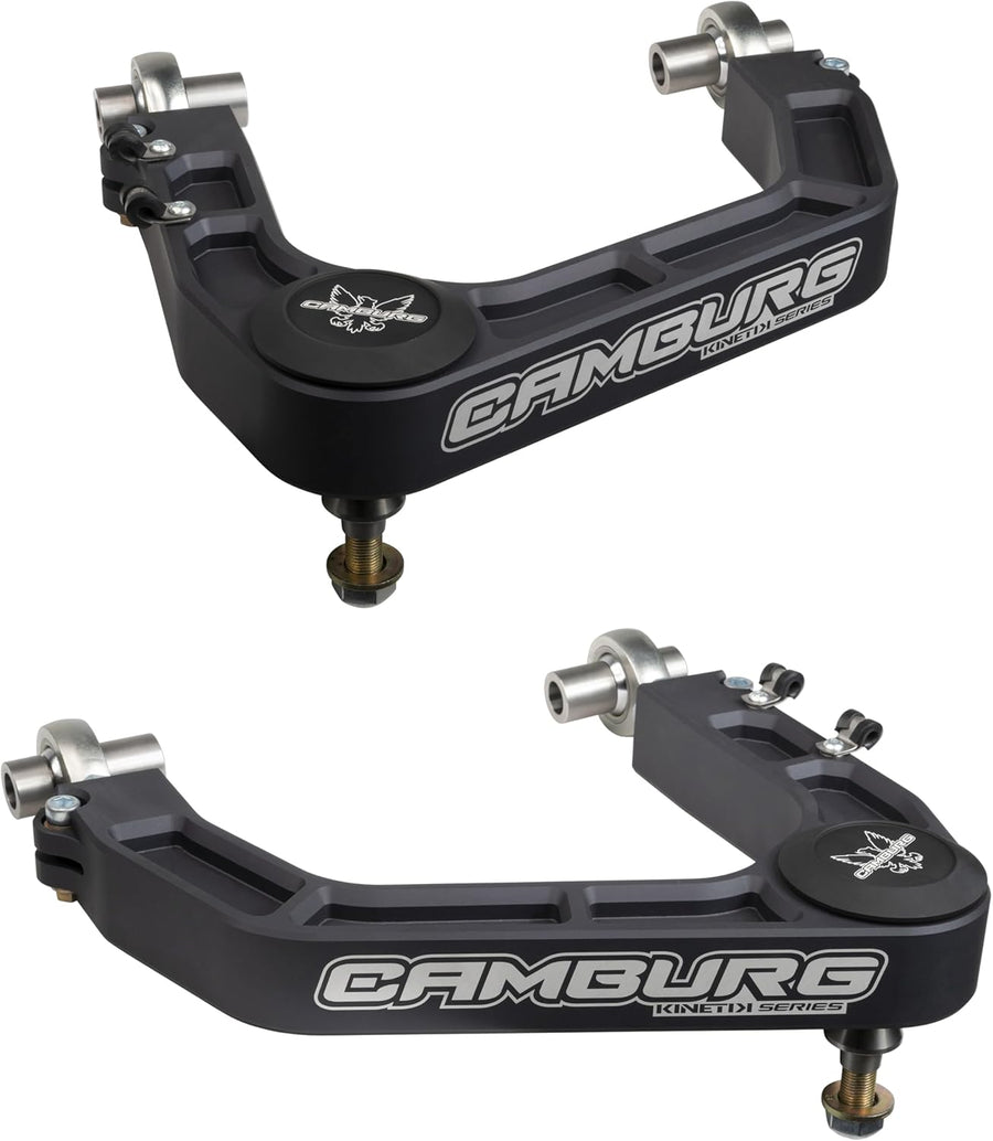 Camburg Engineering 2WD/4WD 2007-2021 Tundra | 2008-2022 Sequoia Gray KINETIK Series Control Arm Kit CAM-310187-GRY for the Toyota Tundra, Toyota Sequoia