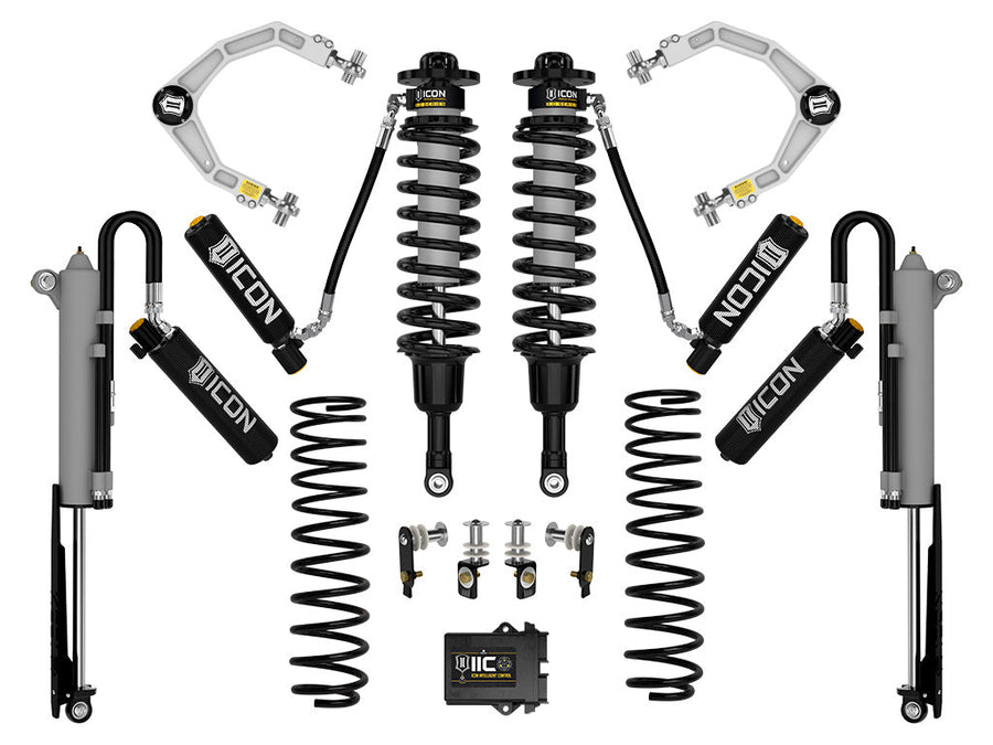 ICON 2021-2025 Ford F-150 Raptor, 1-3" Lift, Stage 4 Suspension System, Overland Rear Springs for Ford F-150