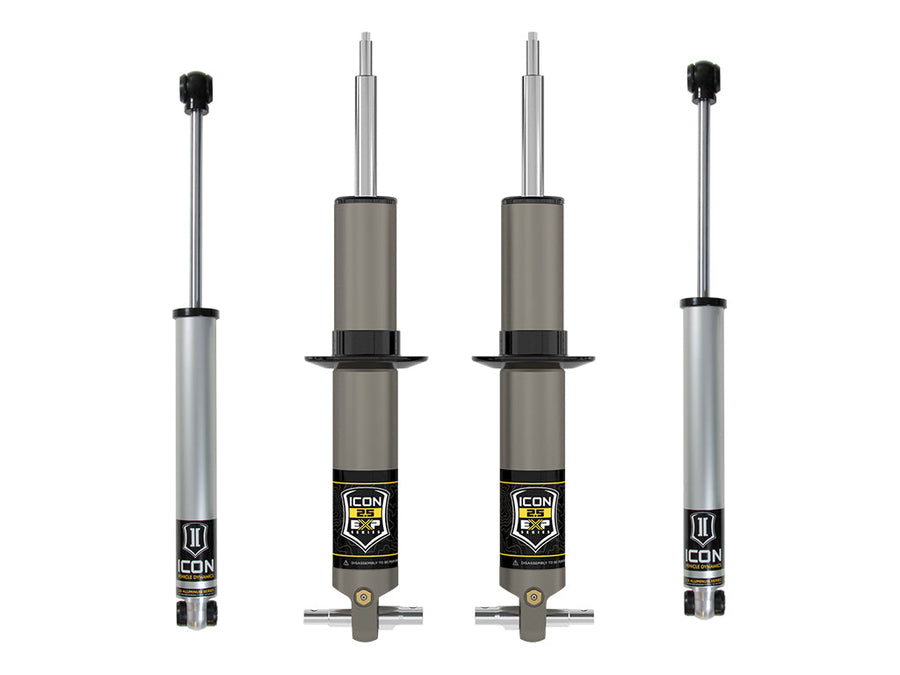ICON 2019-2026 Chevrolet Silverado 1500/GMC Sierra 1500, 2.375-3.75" Lift, Stage 1 EXP Suspension System for Chevrolet Silverado