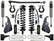 ICON 2017-2022 Ford F250/F350, 4-5.5" Lift, Stage 2 Suspension System for Ford Super Duty