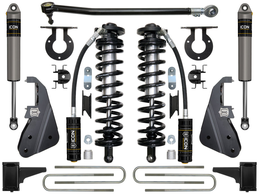 ICON 2017-2022 Ford F250/F350, 4-5.5" Lift, Stage 2 Suspension System for Ford Super Duty