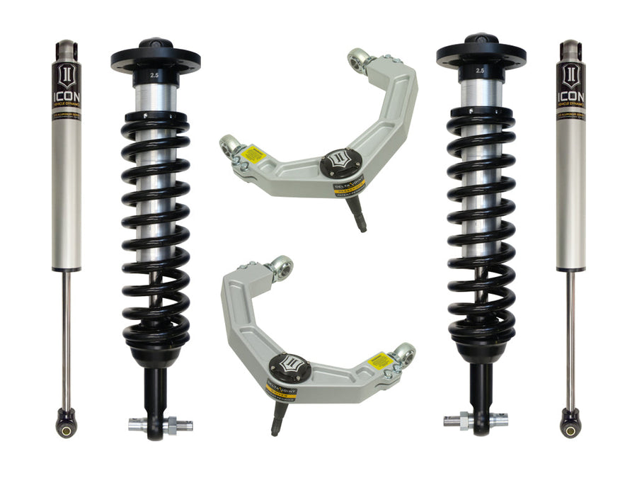 ICON 2014 Ford F150 4WD, 0-2.63" Lift, Stage 2 Suspension System, Billet UCA for Ford F-150