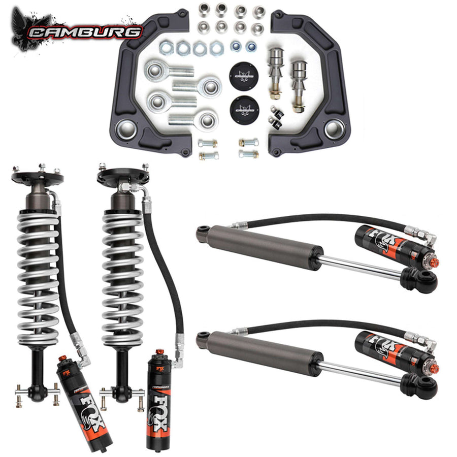 Camburg Engineering 2WD/4WD 2019-2024 Chevrolet Silverado 1500 | GMC Sierra 1500 Excludes Trail Boss/AT4 FOX 2.5 Elite DSC KINETIK Series Lift Kit CAM-210088-K for the Chevrolet Silverado, GMC Sierra