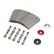 Camburg Engineering Red Fender Washer (10 Pack) (Aluminum Washer, Bolt, Body Clip, 1/8" Tab) CAM-040074