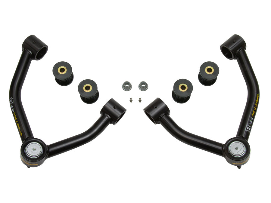 ICON 2015-2022 Chevrolet Colorado/GMC Canyon, Tubular Upper Control Arm Kit w/Delta Joint for Chevrolet Colorado