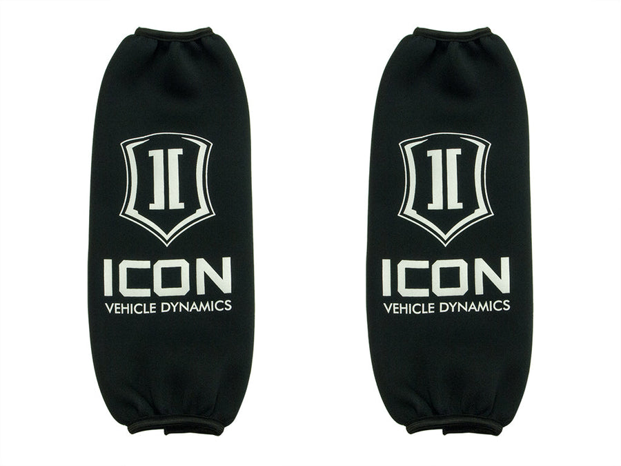ICON 2.5 Series Coil Spring Wrap, Short (11.25”-12.25”), w/ Stacked Logo, Pair for Universal