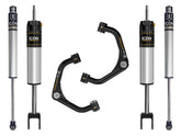 ICON 2020-2026 GM 2500/3500 HD, 0-2" Lift, Stage 1 Suspension System, Tubular for Chevrolet Silverado