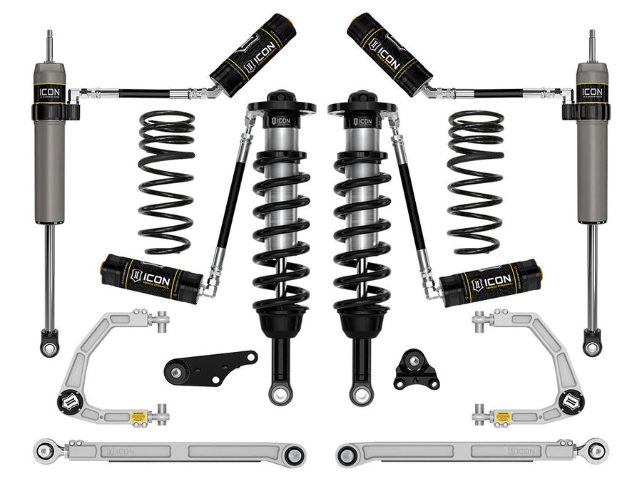 ICON 2024-2025 Toyota Tacoma 1.25-3" Lift, Stage 7 Suspension System, Billet, Overland Rear Springs for Toyota Tacoma