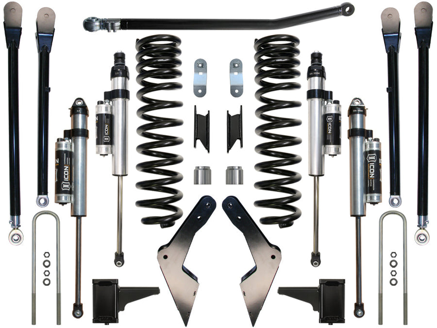 ICON 2008-2010 Ford F250/F350, 4.5" Lift, Stage 4 Suspension System for Ford Super Duty