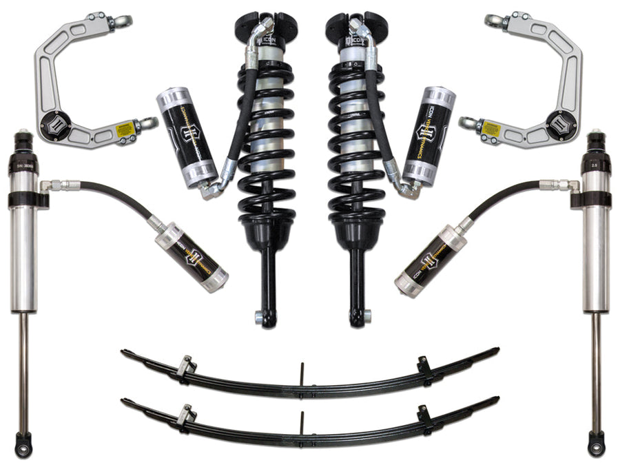 ICON 2005-2015 Toyota Tacoma 0-3.5" Lift/2016-2023 Tacoma 0-2.75" Lift, Stage 5 Suspension System, Billet for Toyota Tacoma