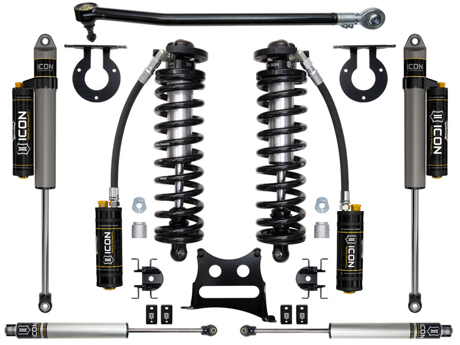 ICON 2017-2022 Ford F250/F350, 2.5-3" Lift, Stage 4 Coilover Conversion System for Ford Super Duty
