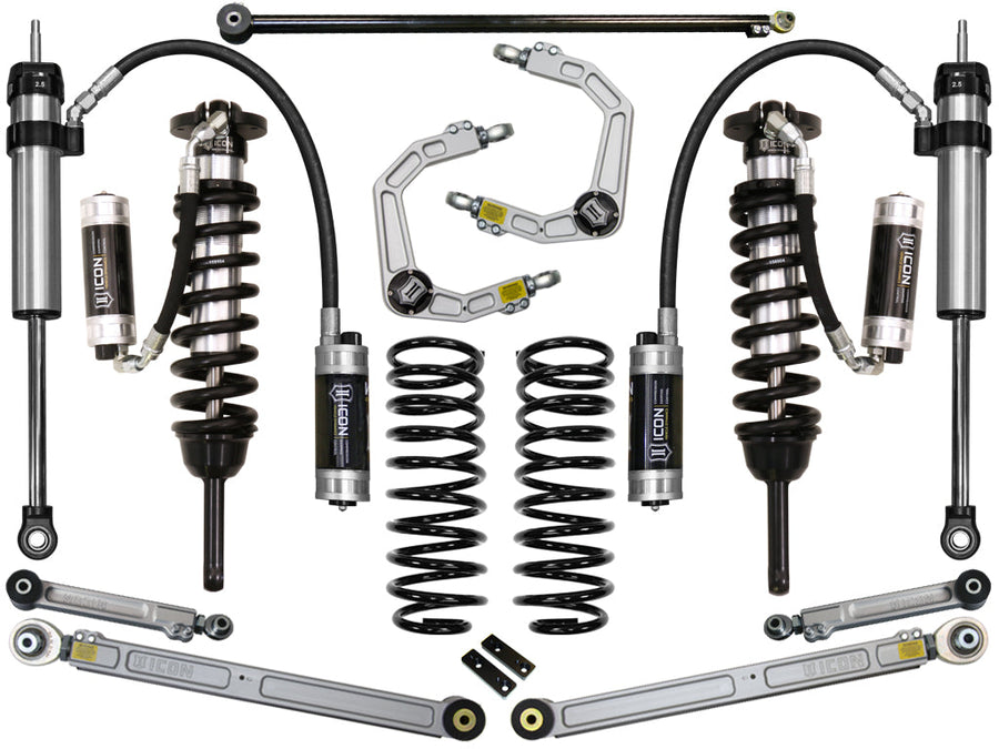 ICON 2010-Up Lexus GX460, 0-3.5" Lift, Stage 7 Suspension System, Billet UCA for Lexus GX460