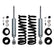 Bilstein 6112 Strut & Spring Front Pair for 2023-2024 Toyota Sequoia 4WD w/2.1-3.1" lift for Toyota Sequoia