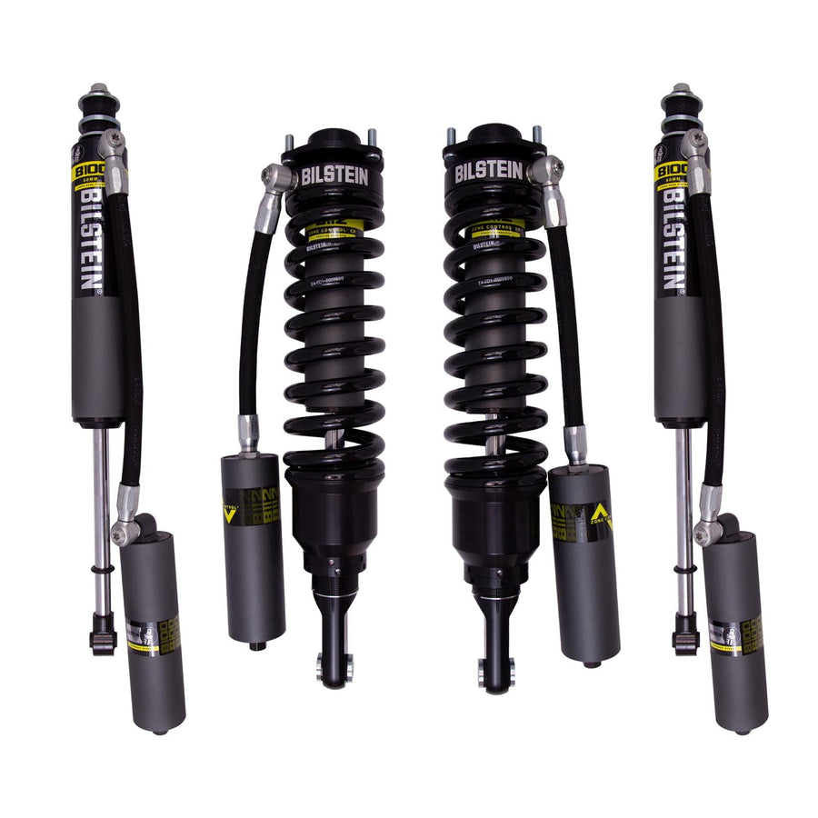 Bilstein B8 8112 ZoneControl CR Coilovers & Rear 8100 Shocks w/ Reservoir Set for 2010-2024 Toyota 4Runner 4WD w/1.5-3" lift Non KDSS for Toyota 4Runner