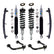 Bilstein Assembled 6112 2.5" Lift Kit - 16-23 Toyota Tacoma 6-Lug for Toyota Tacoma