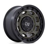 Black Rhino Atlas Olive Drab Green W/ Black Lip Wheel