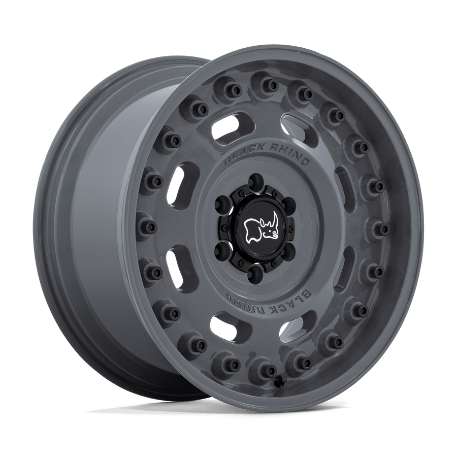 Black Rhino Axle Battleship Gray Wheel