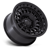 Black Rhino Sahara Matte Black W/ Gloss Black Lip Wheel