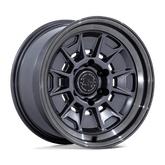 Black Rhino Mondo Matte Gunmetal W/ G-gray Lip Wheel