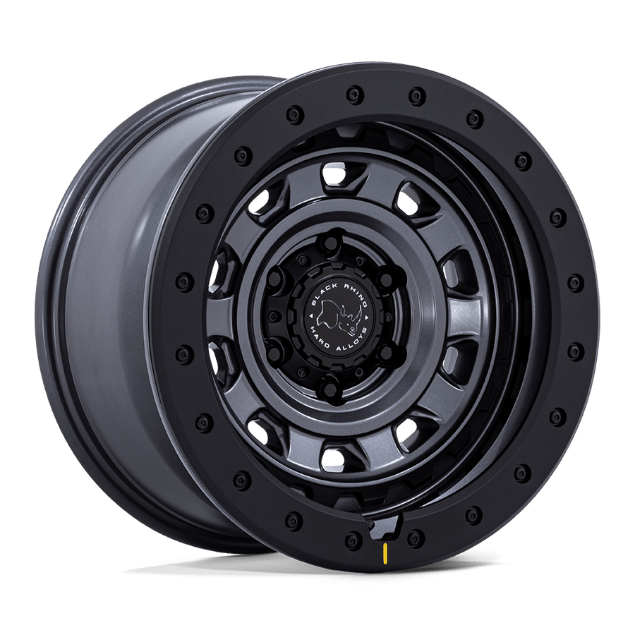 Black Rhino Xplorer Matte Gunmetal W/ Matte Blk-lp Wheel
